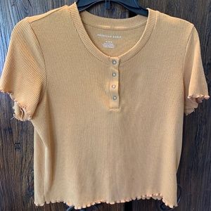 American Eagle Cropped Baby Tee